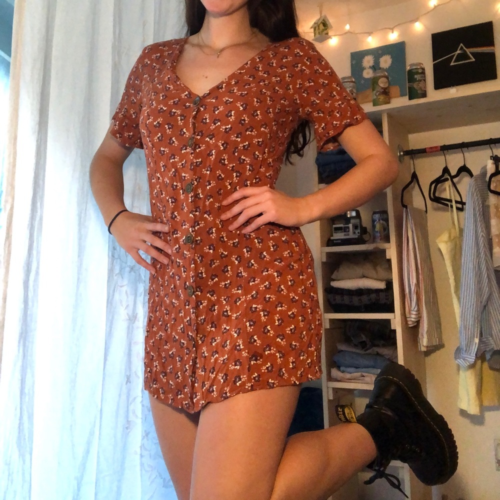 Wild Fable button on dress